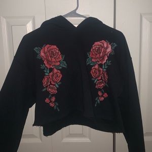Cropped sweatshirt